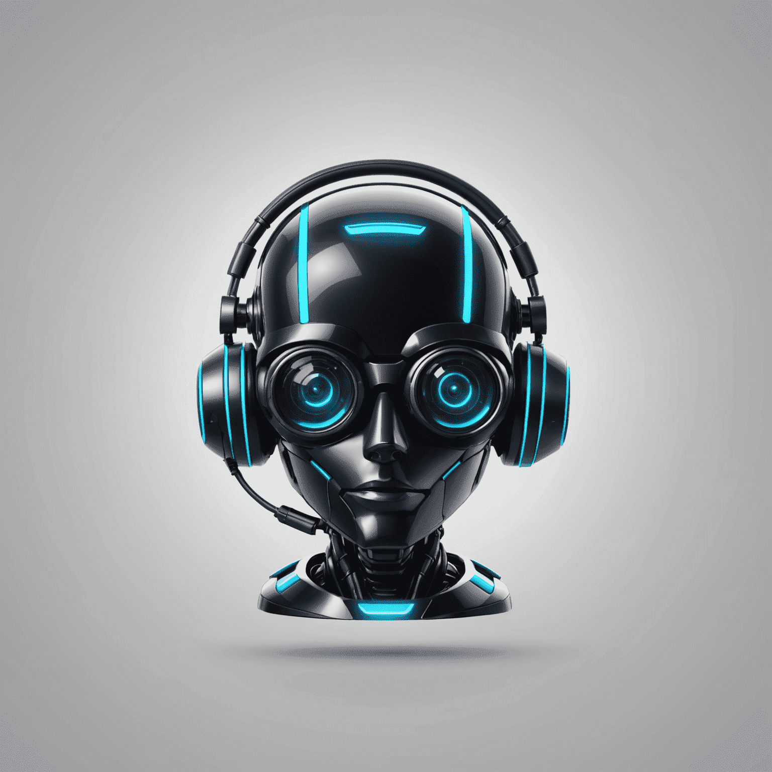 Botify logo - A futuristic, sleek design incorporating AI and chatbot elements